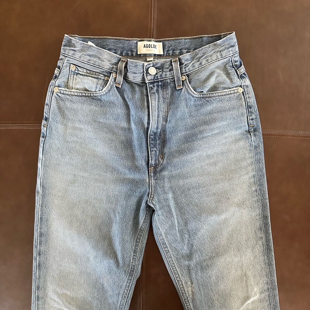 AGOLDE Vintage High Rise Flare in Clamour